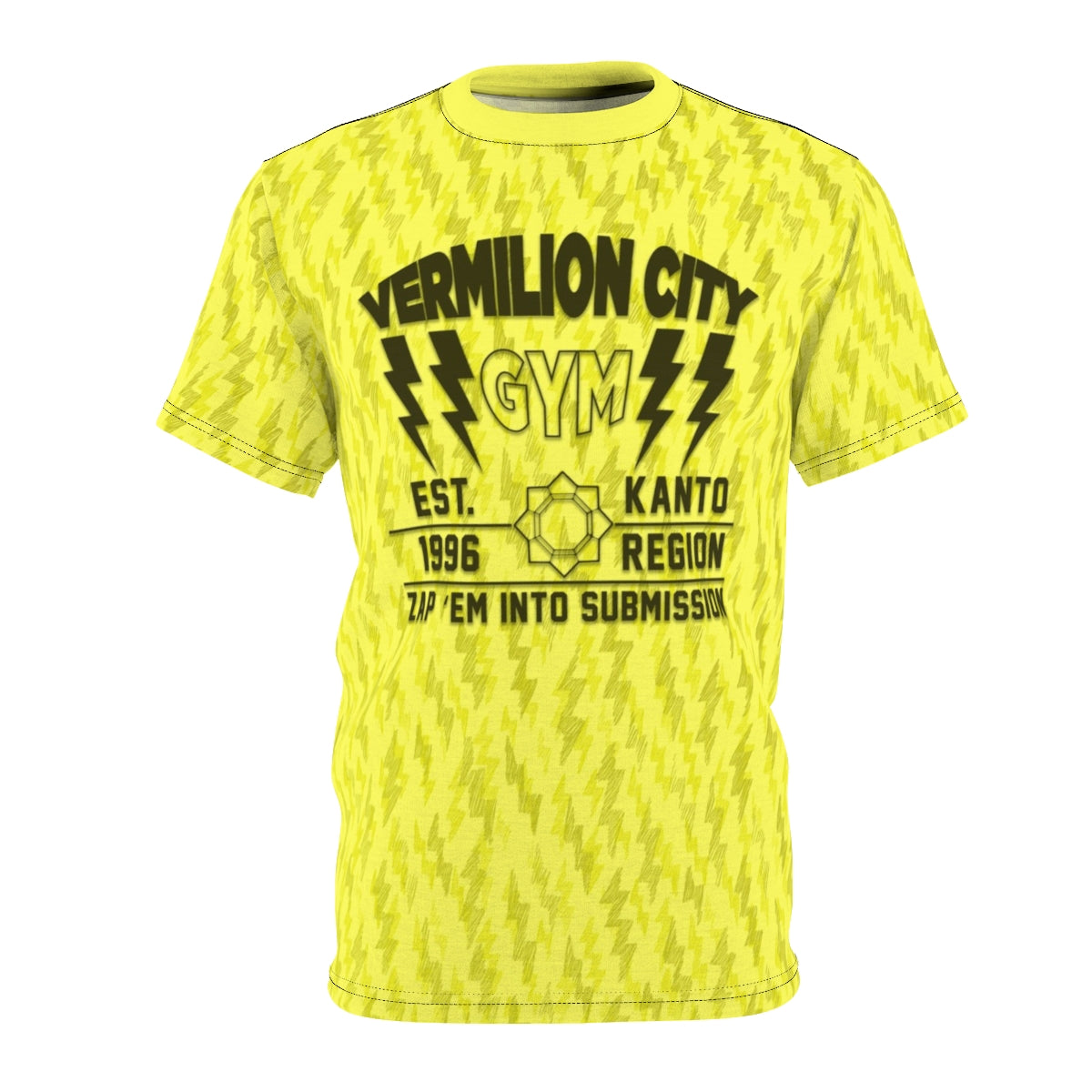 ⚡ VERMILION GYM TEE – “TAP ’EM INTO SUBMISSION”