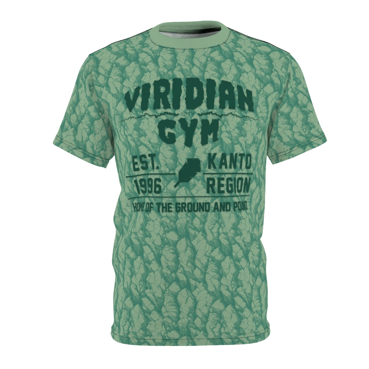 🌿 VIRIDIAN GYM TEE – “HOME OF THE GROUND AND POUND”