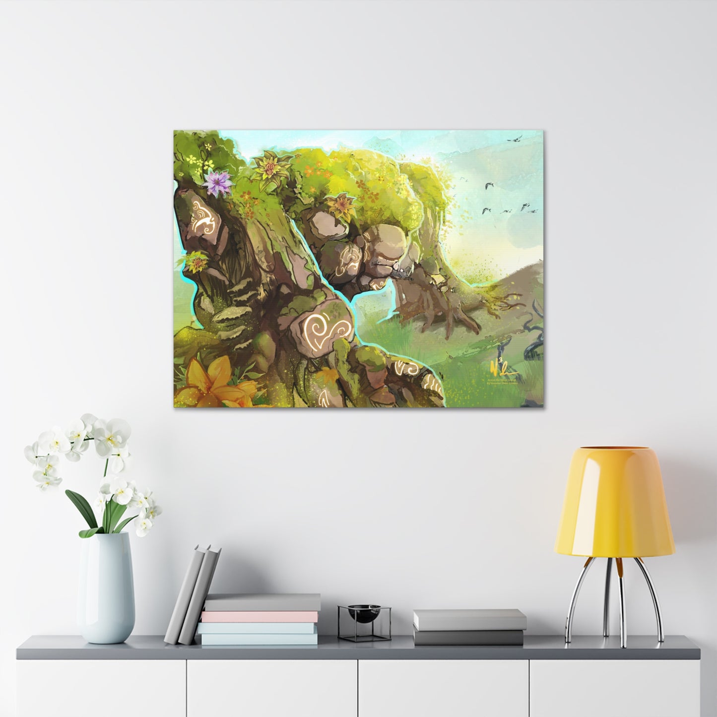 Vital Strength of the Earth - Gallery Canvas Ready to Hang