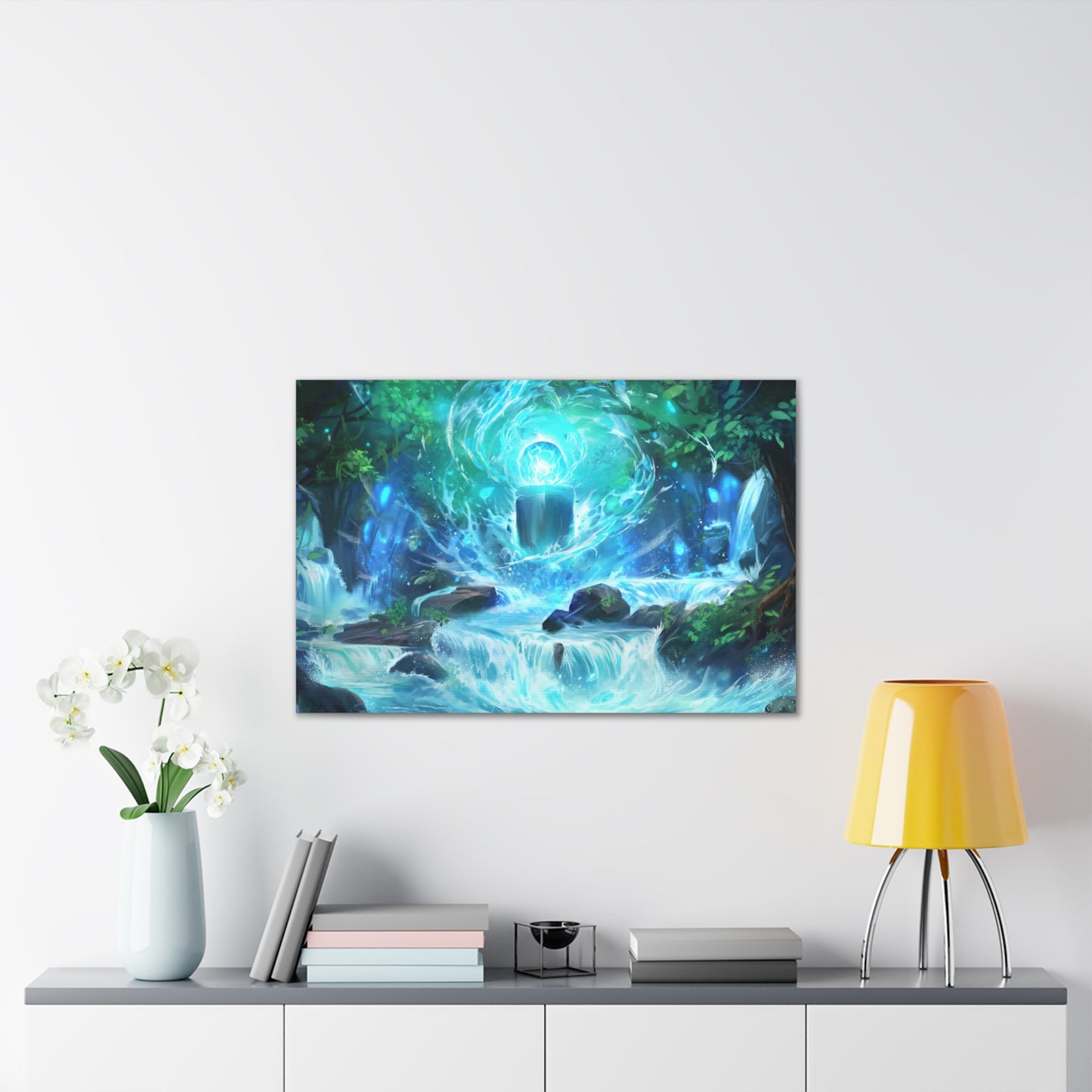 Water Protocol || Canvas Print || Compile Artist Series