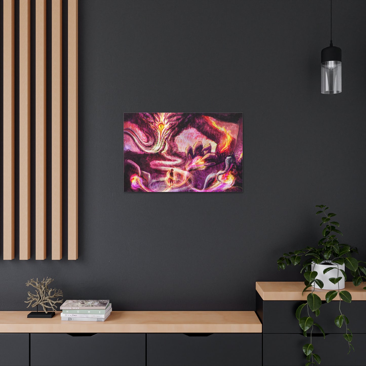 Shadows Flicker like MADNESS - Gallery Canvas Ready to Hang