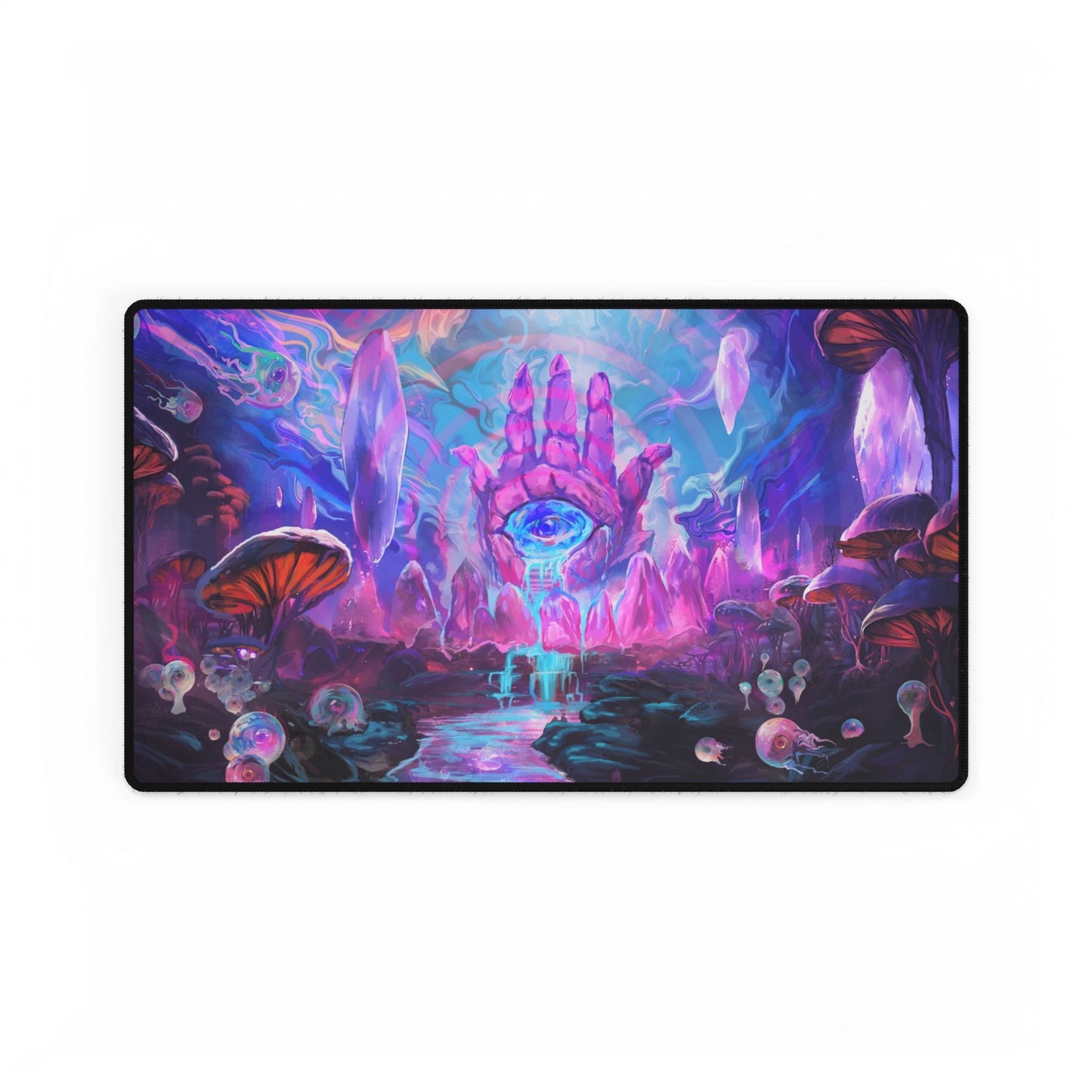 Mystical Universe Desk Mat - Fantasy Artwork for Gamers & Creatives