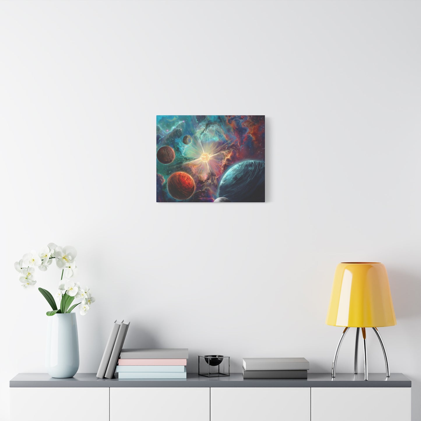 Exoplanets Cosmic Canvas Art | Stretched & Ready to Hang