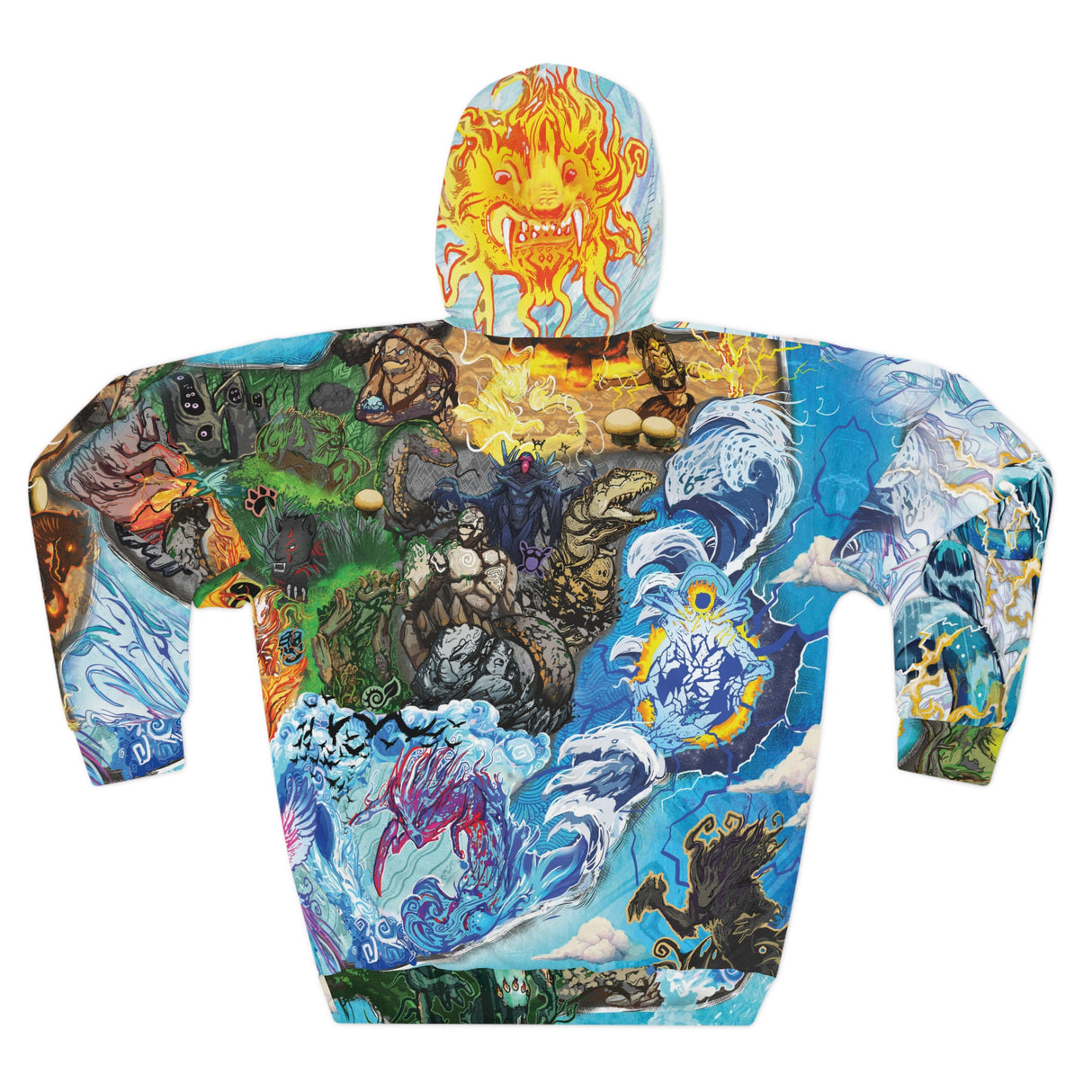Oops All Spirits Hoodie! - Vibrant full art design