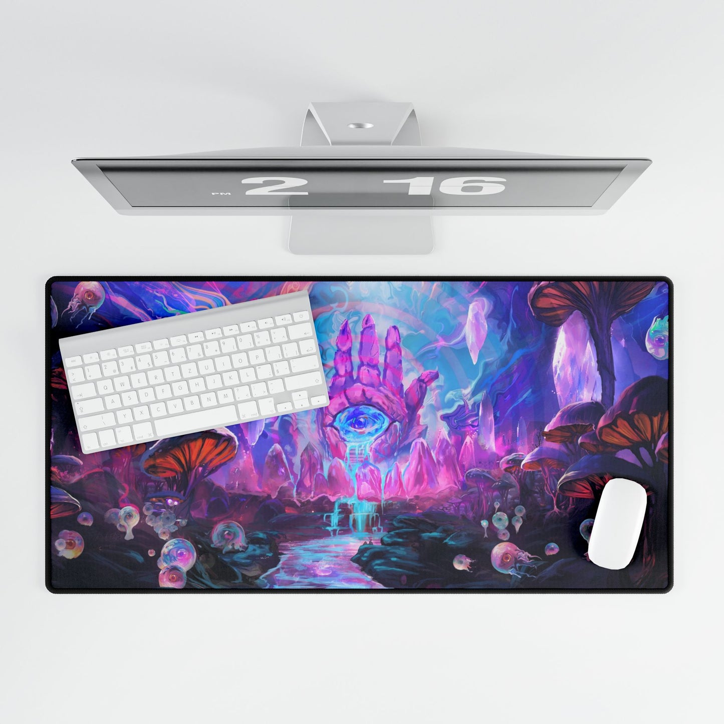 Mystical Universe Desk Mat - Fantasy Artwork for Gamers & Creatives