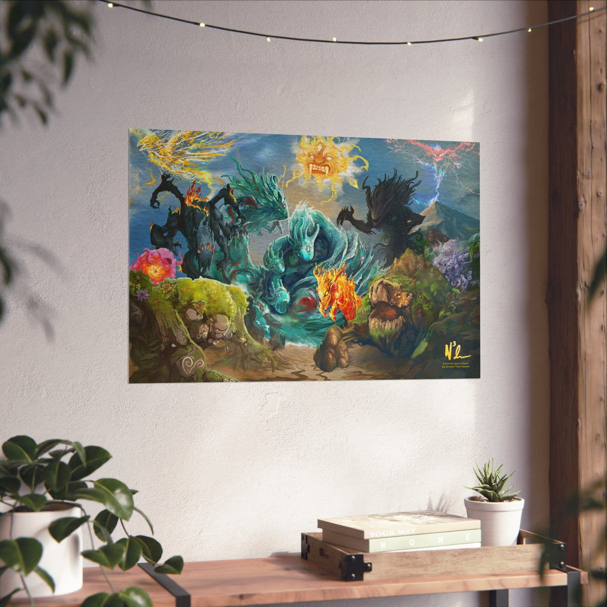 Spirit Island Fine Art Poster - Limited Edition Giclee Print