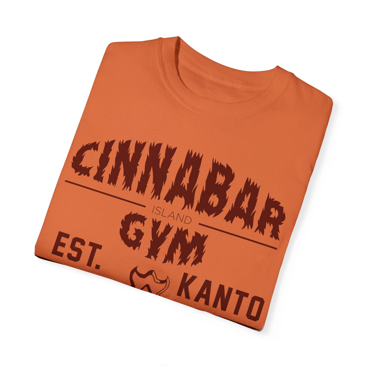 🔥 CINNABAR GYM TEE – “STAY STEADY BLAZIN”