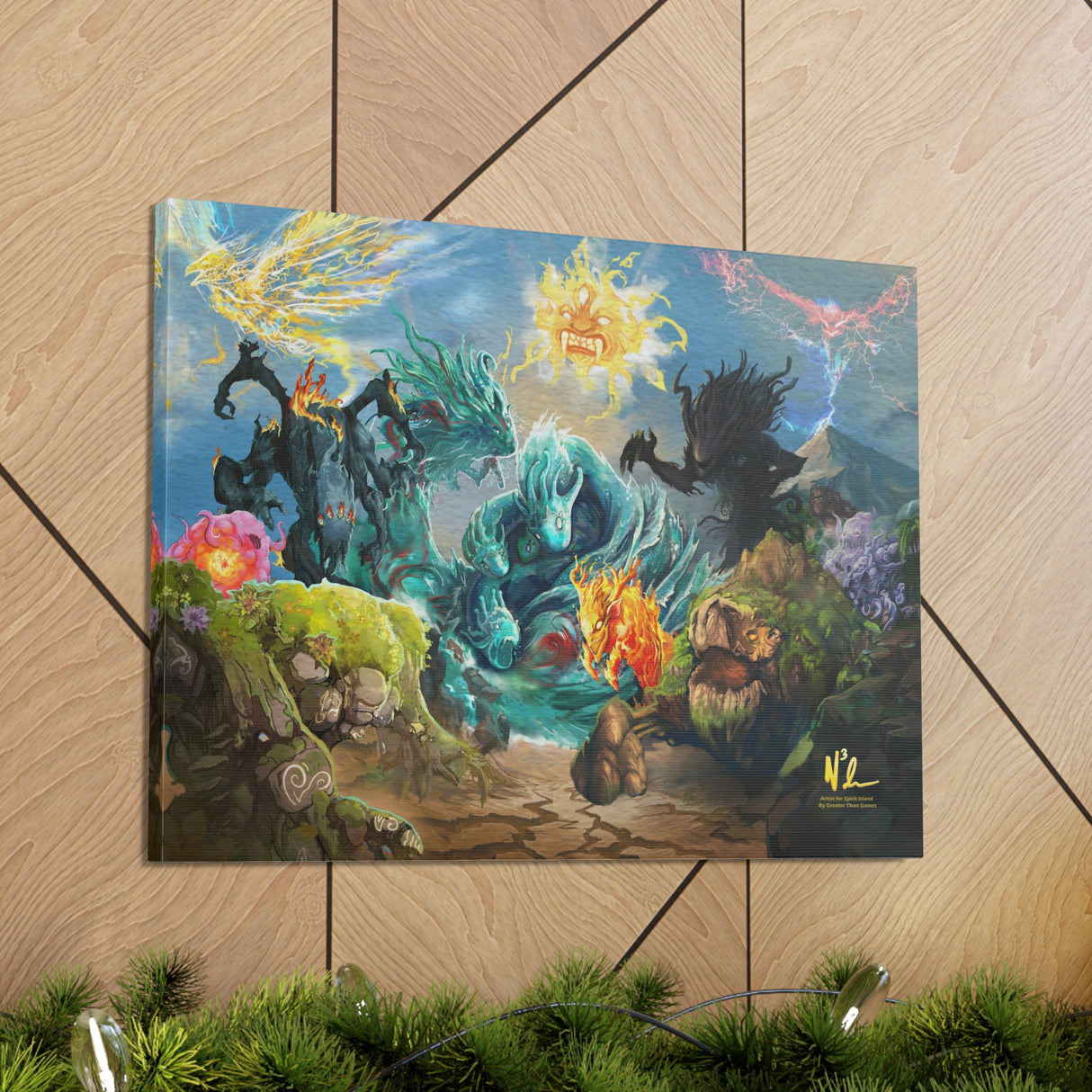 Spirit Island Splash Art - Limited Edition Canvas