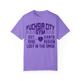 ☠️ FUCHSIA GYM TEE – “LOST IN THE SMOG”