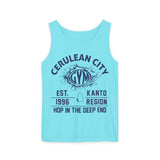 💧 CERULEAN GYM TANK – “HOP IN THE DEEP END”