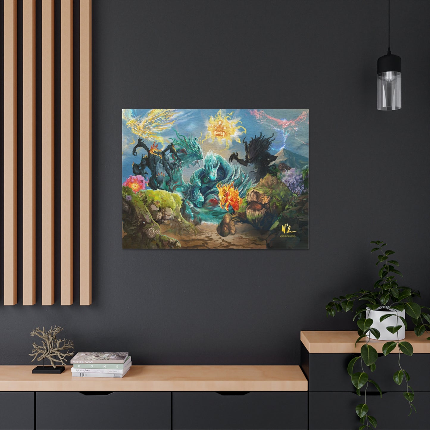 Spirit Island Splash Art - Limited Edition Canvas