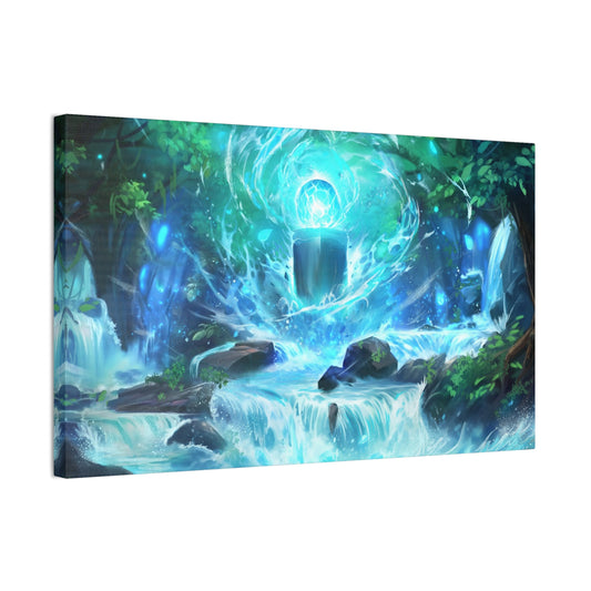 Water Protocol || Canvas Print || Compile Artist Series