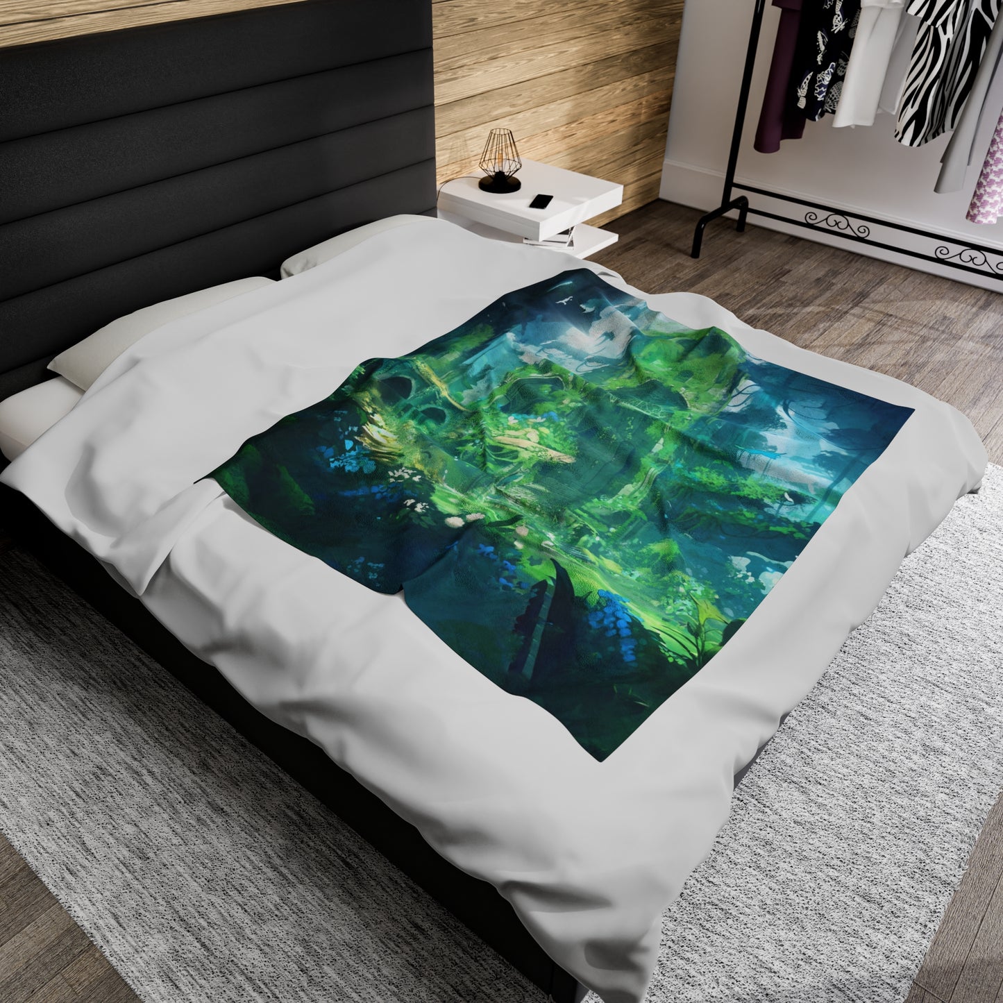 Life Protocol - Velvet Throw Blanket