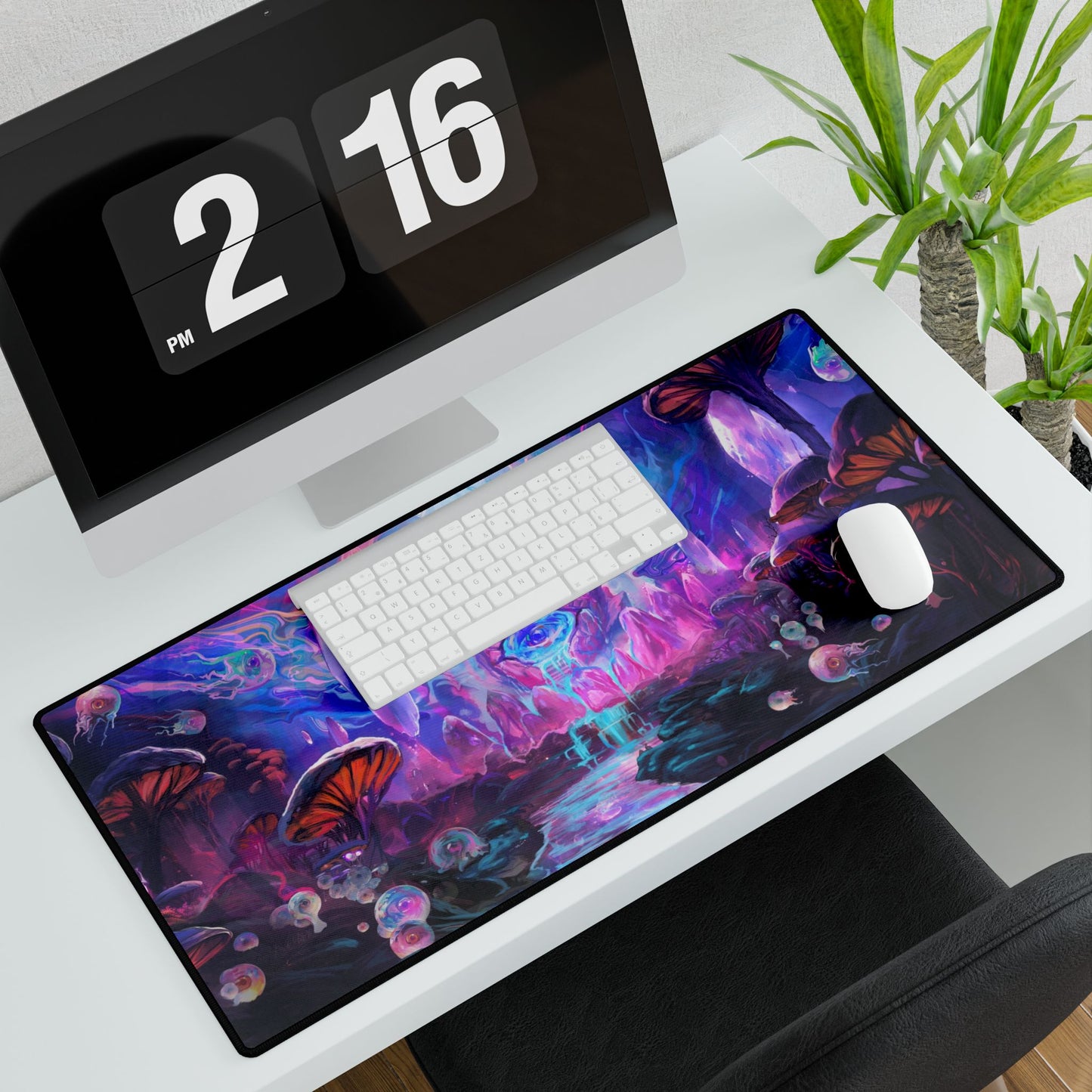 Mystical Universe Desk Mat - Fantasy Artwork for Gamers & Creatives