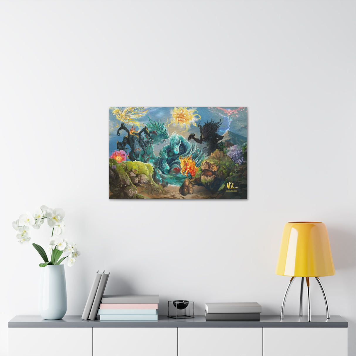 Spirit Island Splash Art - Limited Edition Canvas