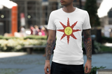 SOLAIRE’S SUN SYMBOL TEE – EMBLAZONED IN GLORY!