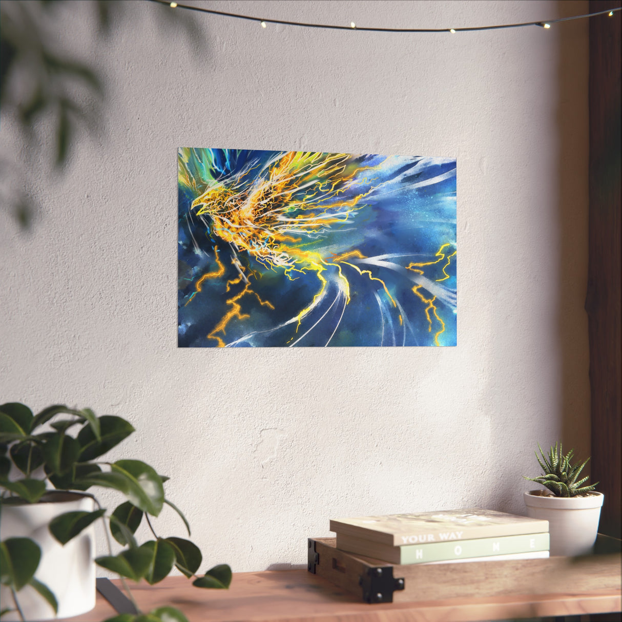 Lightning's Swift Strike: Wind || Gallery-Grade Fine Art Poster