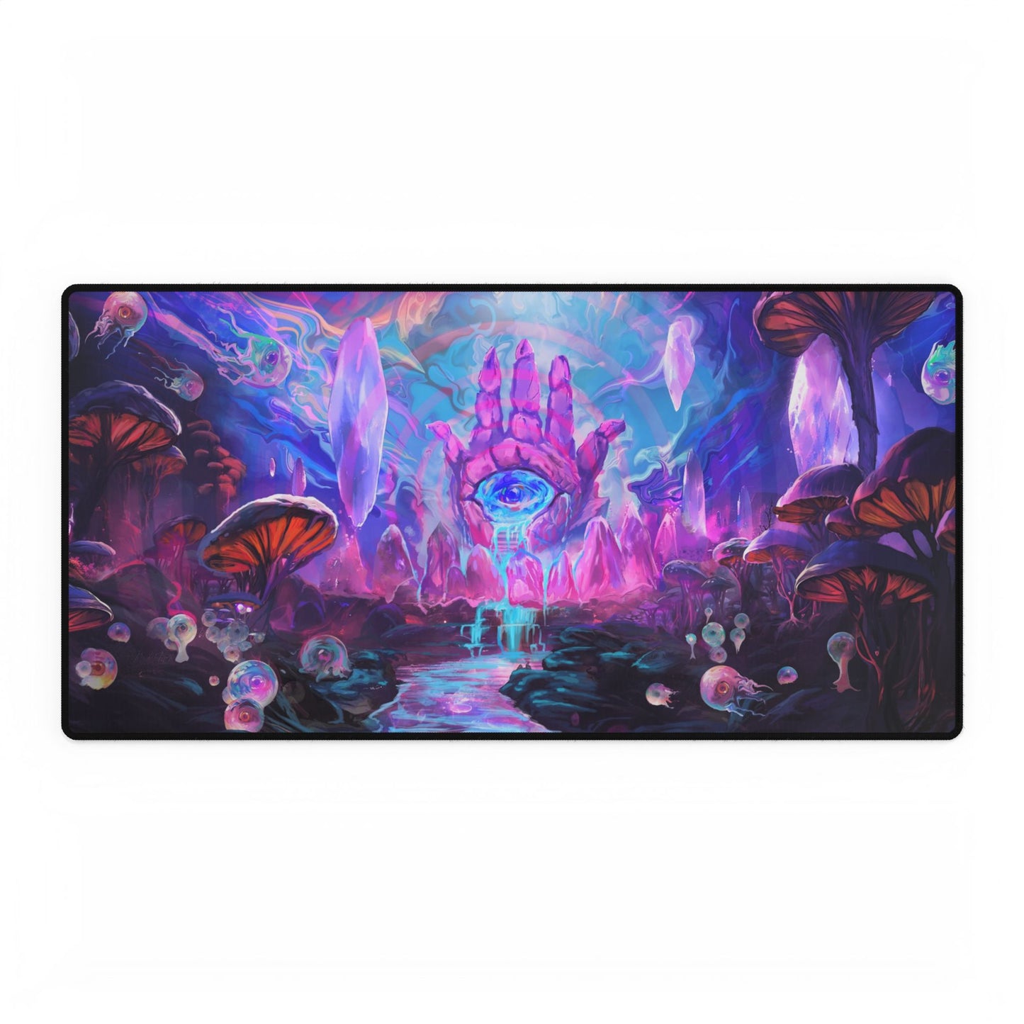 Mystical Universe Desk Mat - Fantasy Artwork for Gamers & Creatives