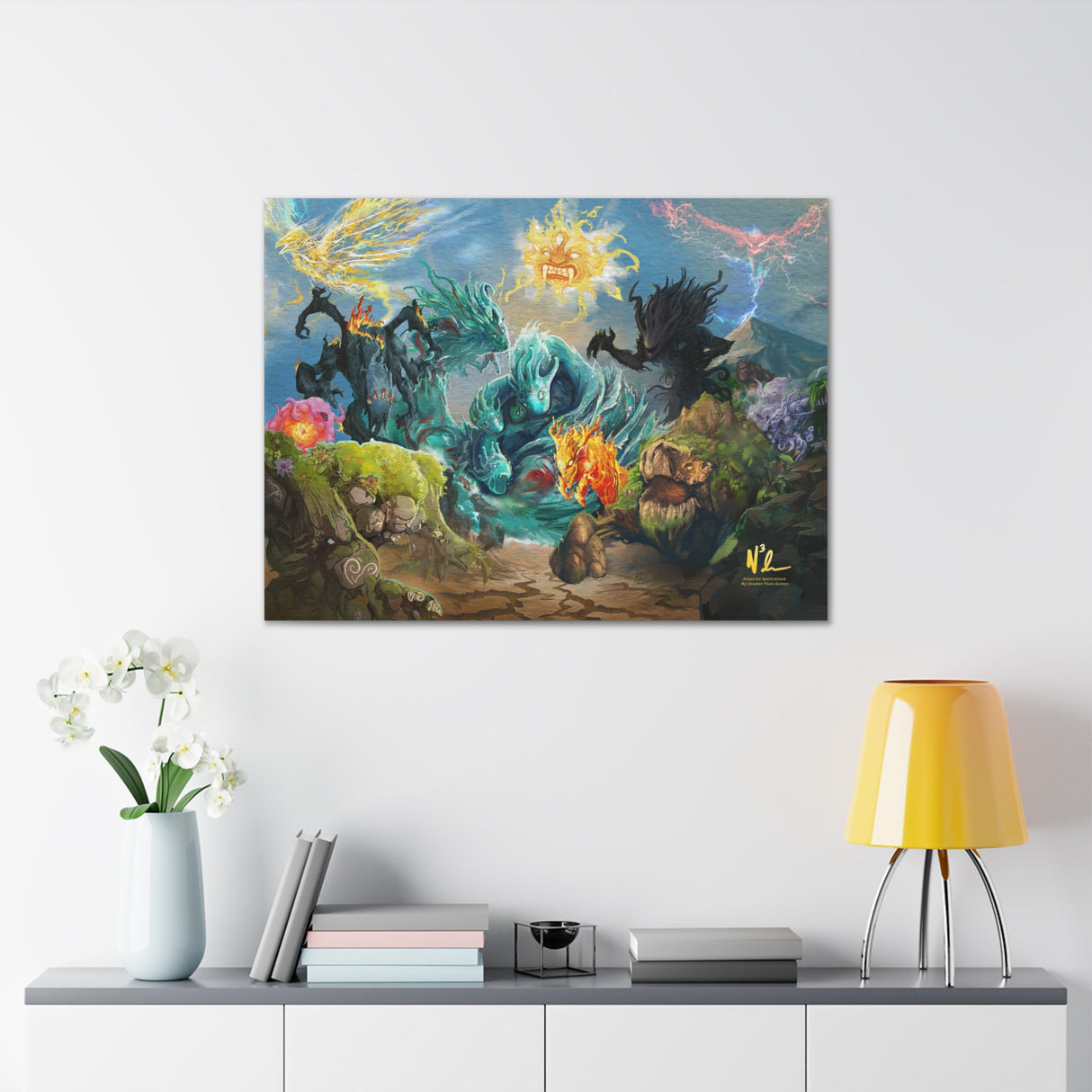 Spirit Island Splash Art - Limited Edition Canvas