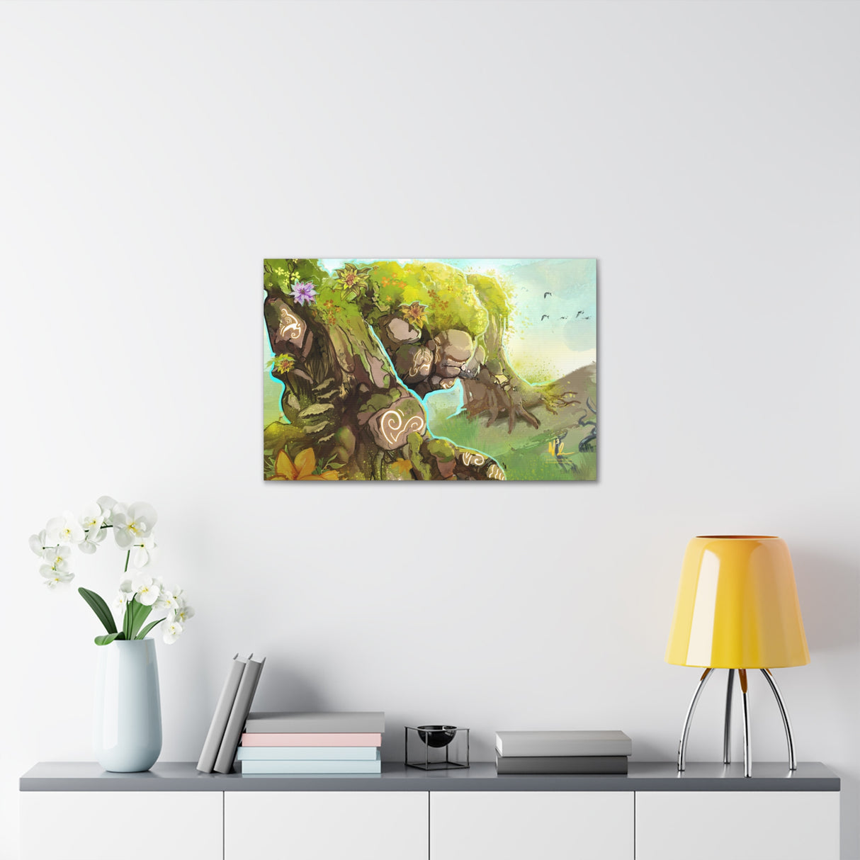 Vital Strength of the Earth - Gallery Canvas Ready to Hang