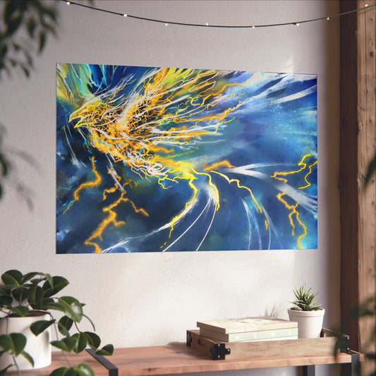 Lightning's Swift Strike: Wind || Gallery-Grade Fine Art Poster