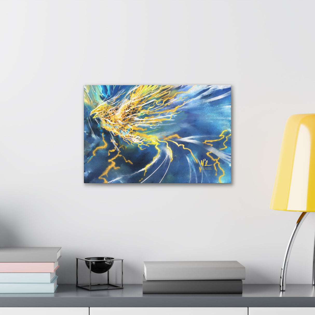 Lightnings Swift Strike: Wind- Gallery Wrapped Canvas Ready to Hang