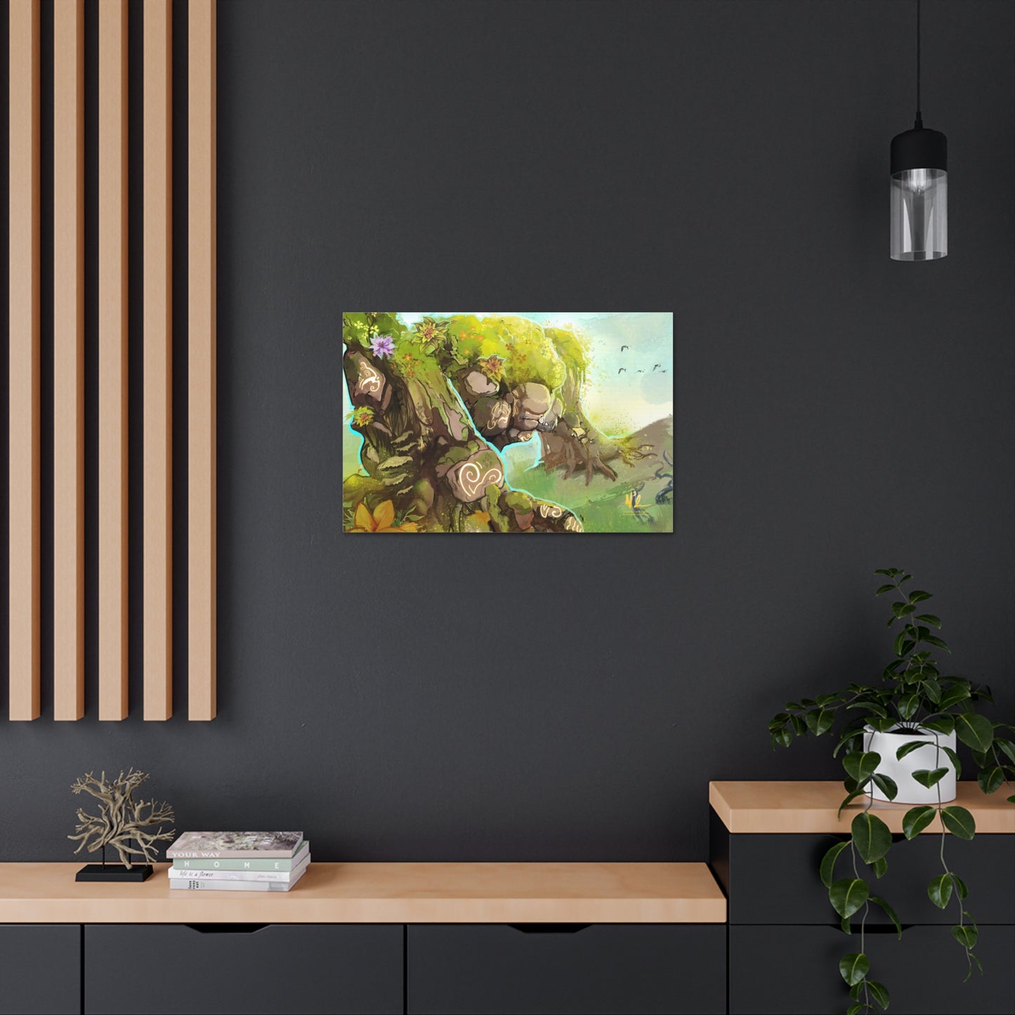 Vital Strength of the Earth - Gallery Canvas Ready to Hang