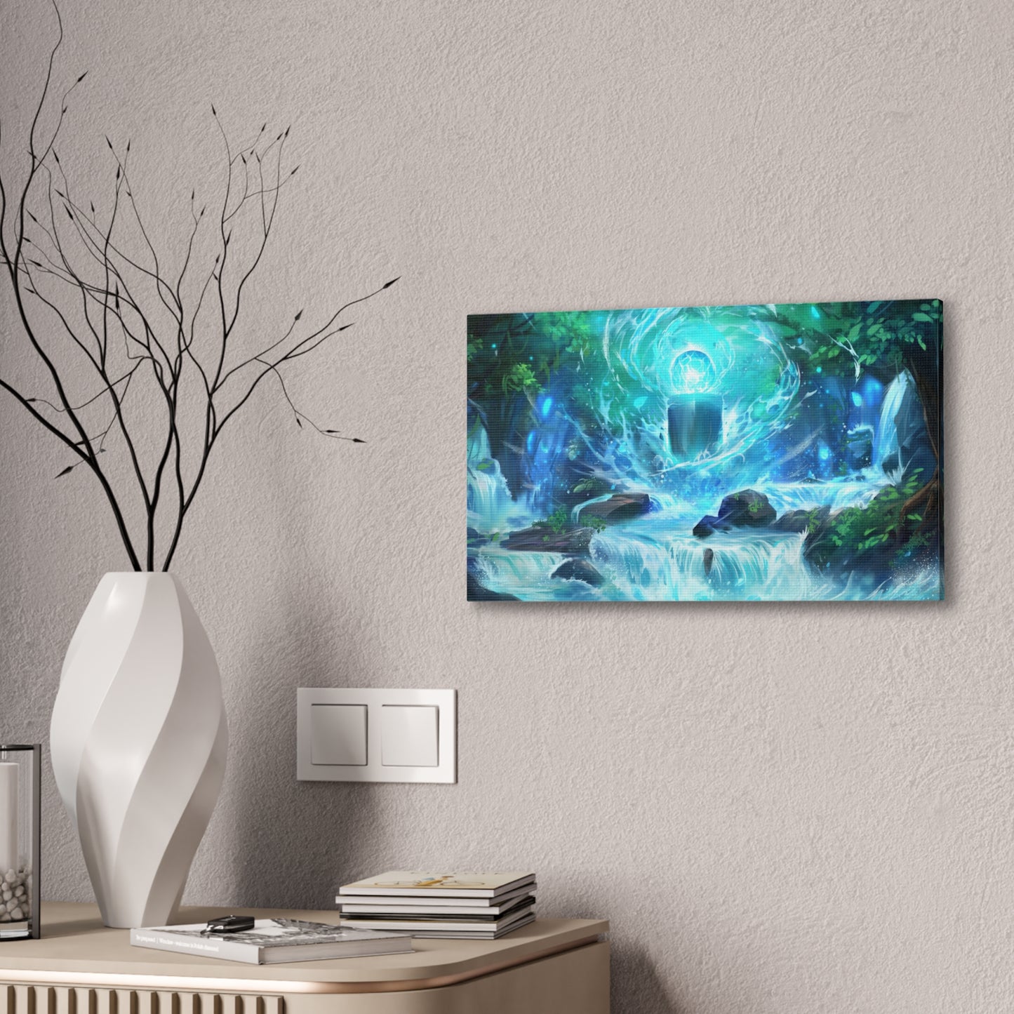 Water Protocol || Canvas Print || Compile Artist Series