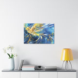 Lightnings Swift Strike: Wind- Gallery Wrapped Canvas Ready to Hang