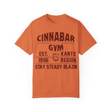 🔥 CINNABAR GYM TEE – “STAY STEADY BLAZIN”