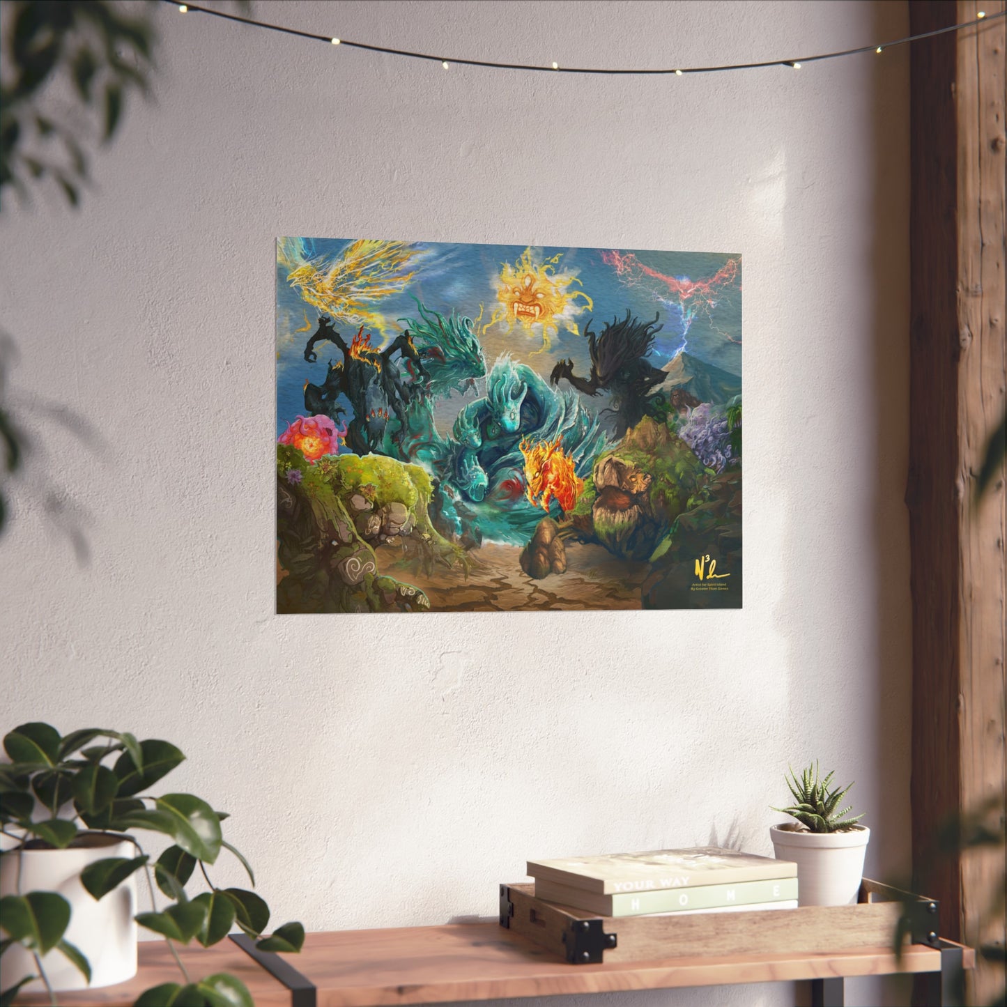 Spirit Island Fine Art Poster - Limited Edition Giclee Print