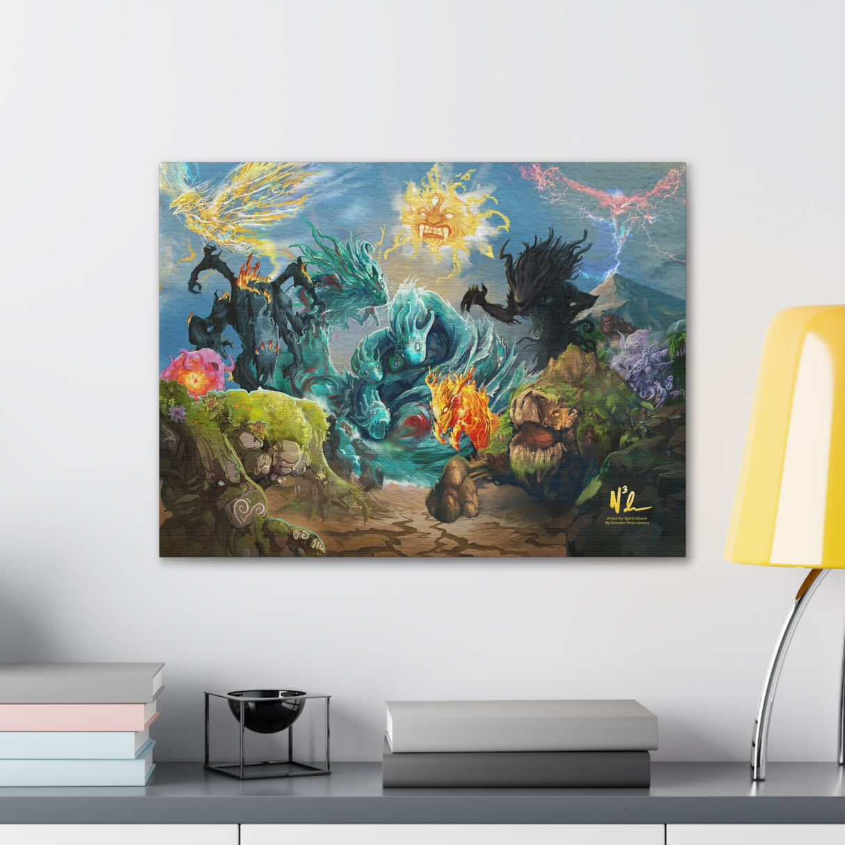 Spirit Island Splash Art - Limited Edition Canvas