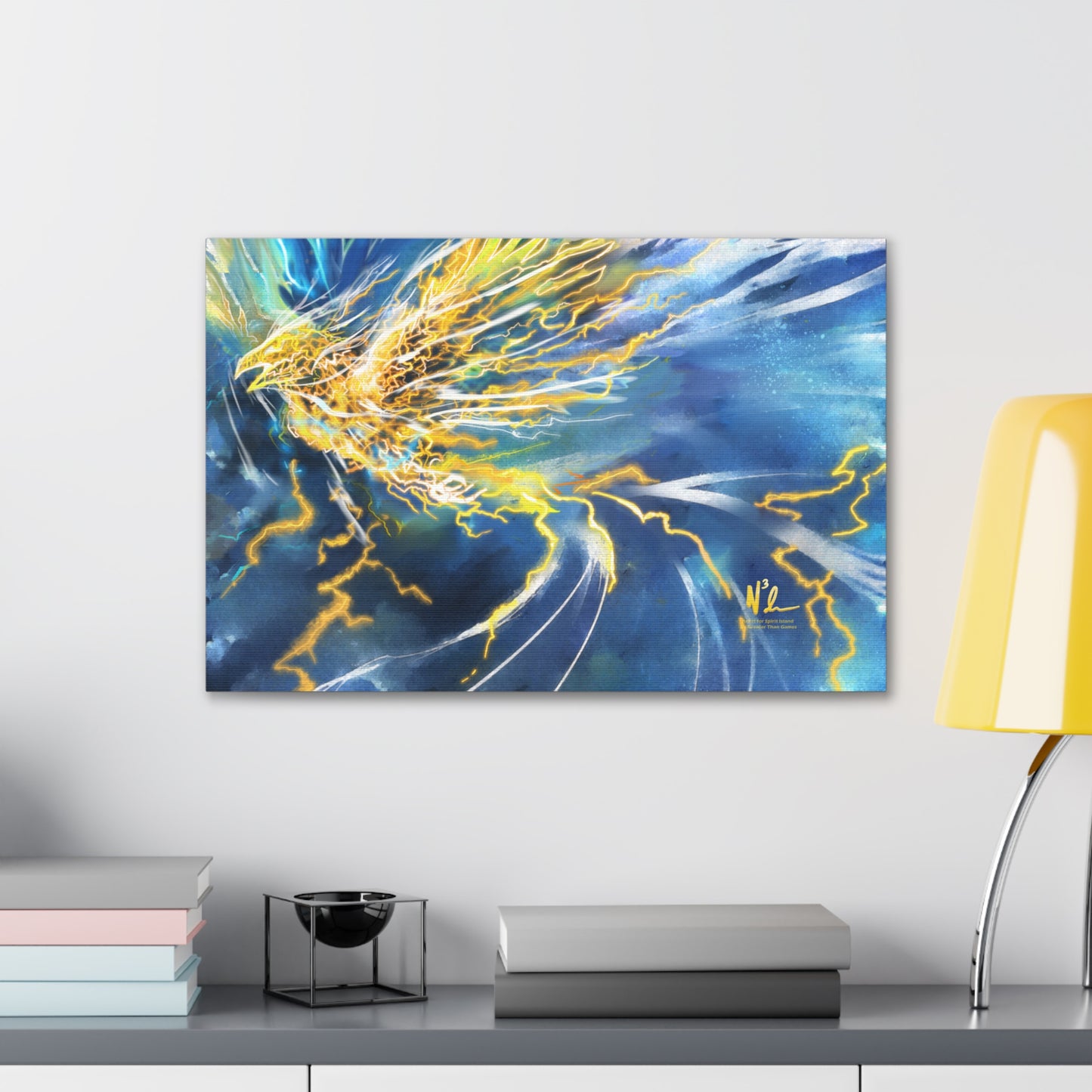 Lightnings Swift Strike: Wind- Gallery Wrapped Canvas Ready to Hang