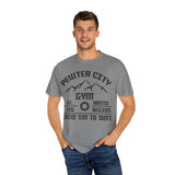 🪨 PEWTER GYM TEE – “GRIND ’EM TO DUST”
