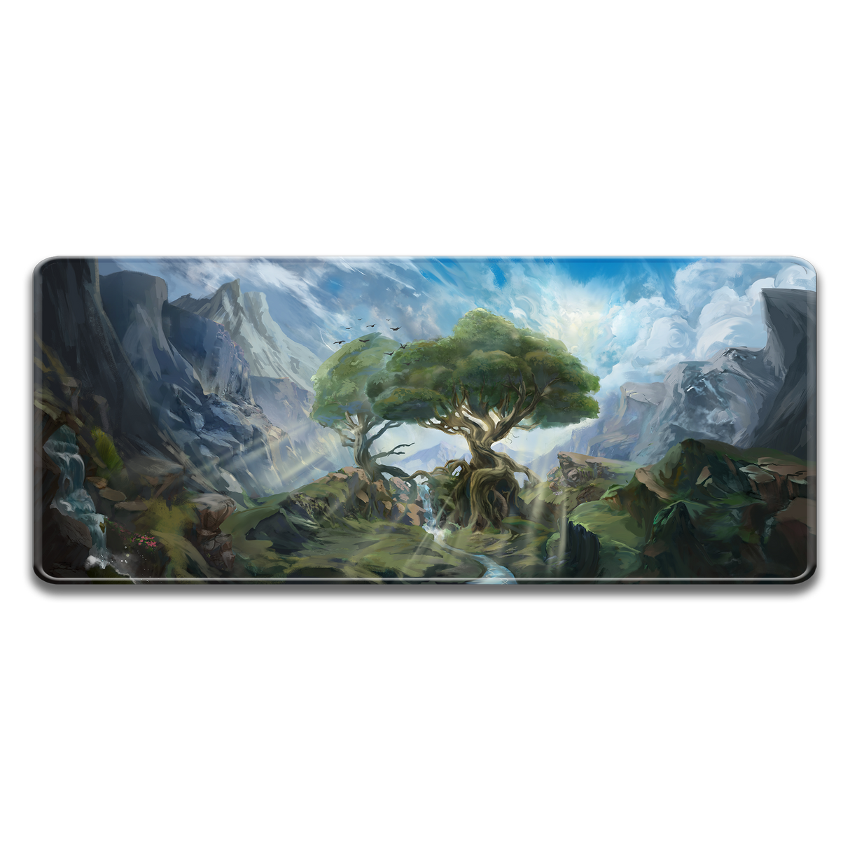 GARDEN OF EDEN DESKMAT 36" x 16"