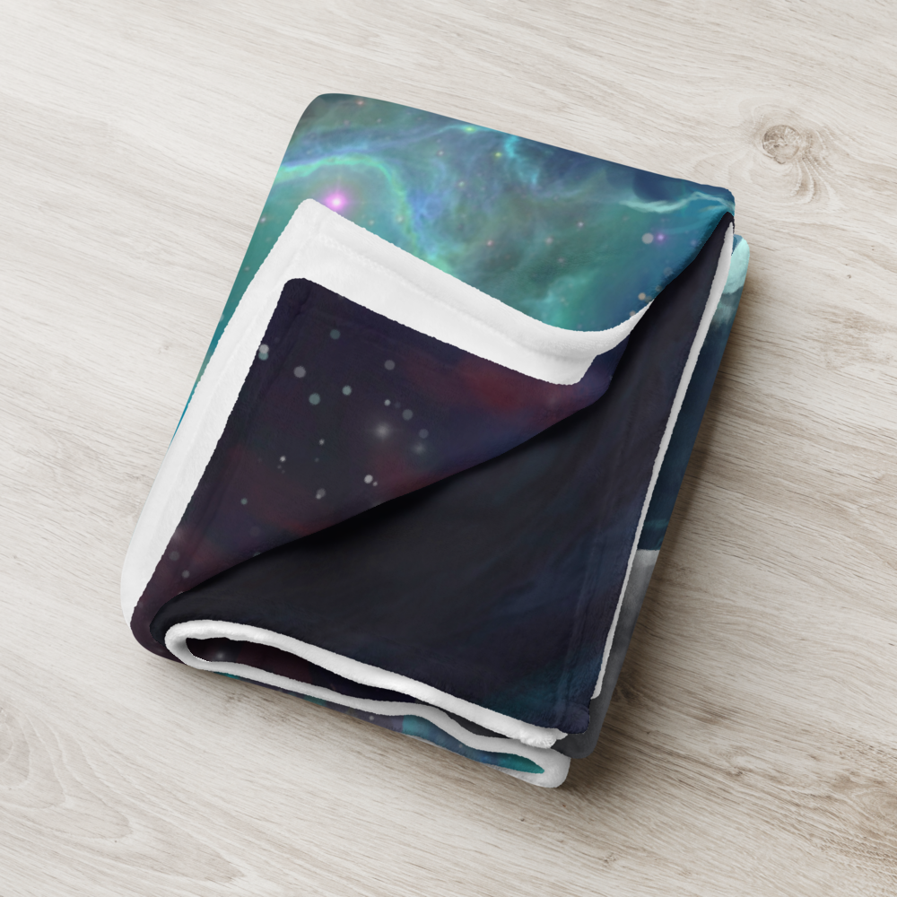 Exoplanets - Vibrant Throw Blanket